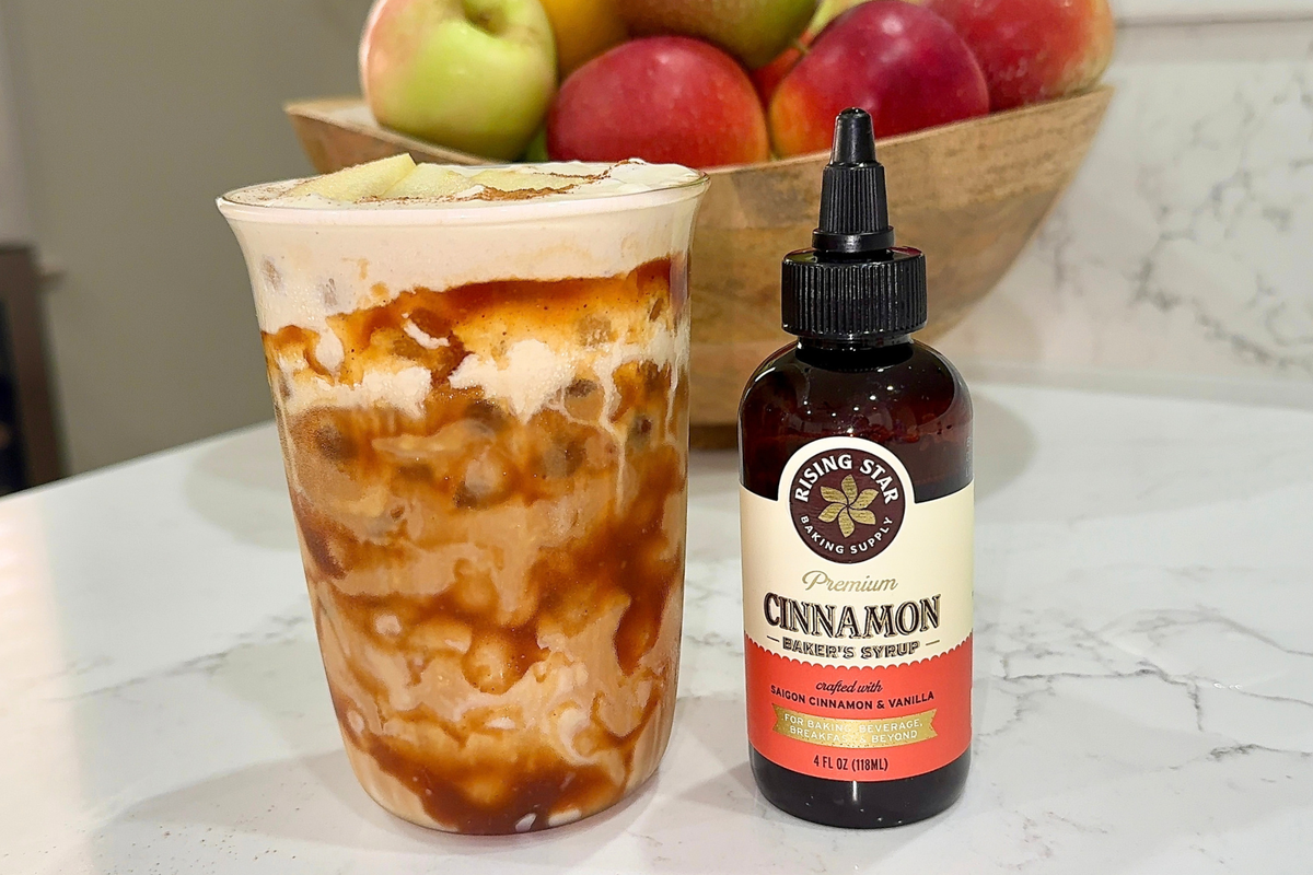 Apple Cinnamon Iced Latte