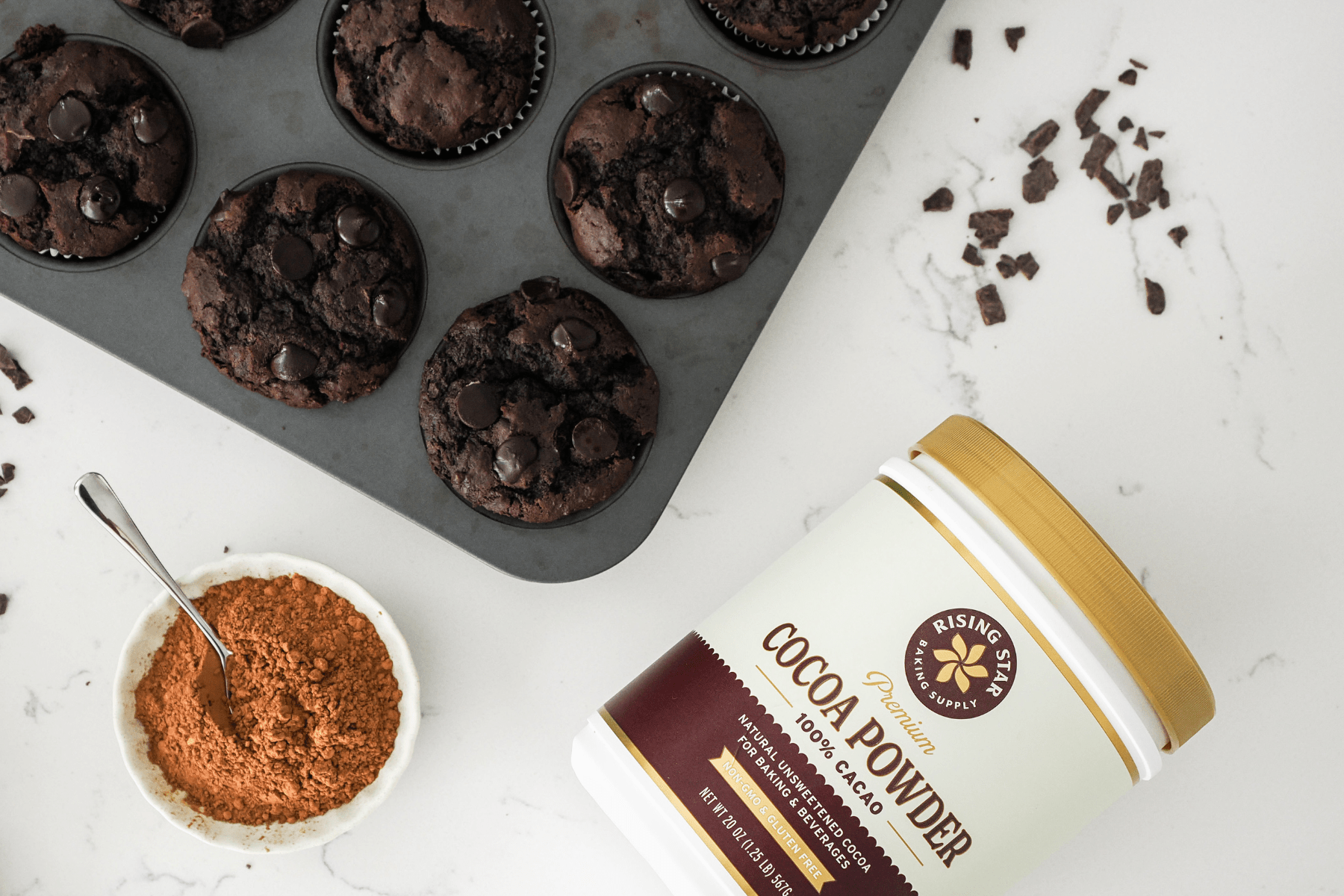 Double Chocolate Muffins