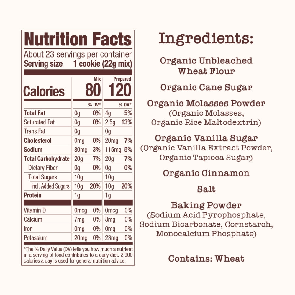 Snickerdoodle Cookie & Bar Mix