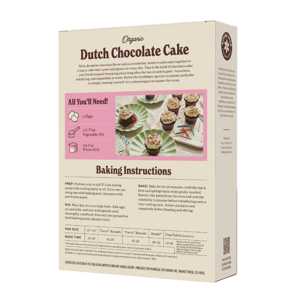 Dutch Chocolate Cake Mix