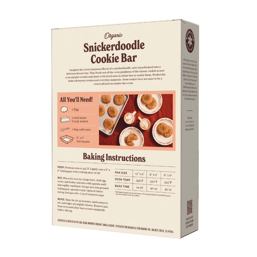 Snickerdoodle Cookie Bar Mix