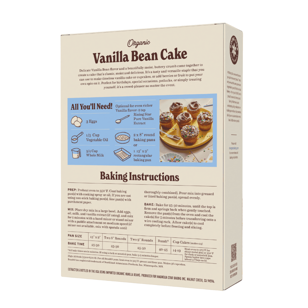 Vanilla Bean Cake Mix