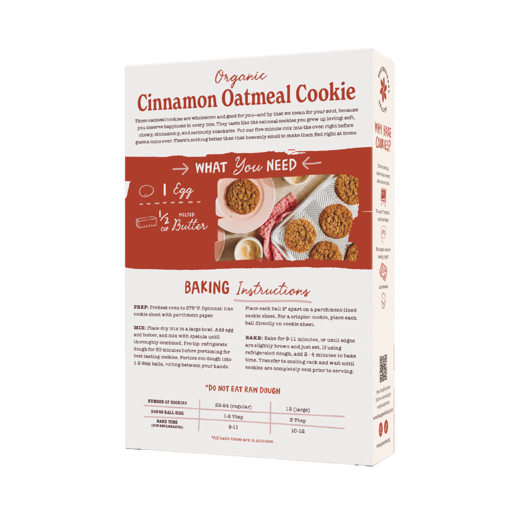 Cinnamon Oatmeal Cookie Mix