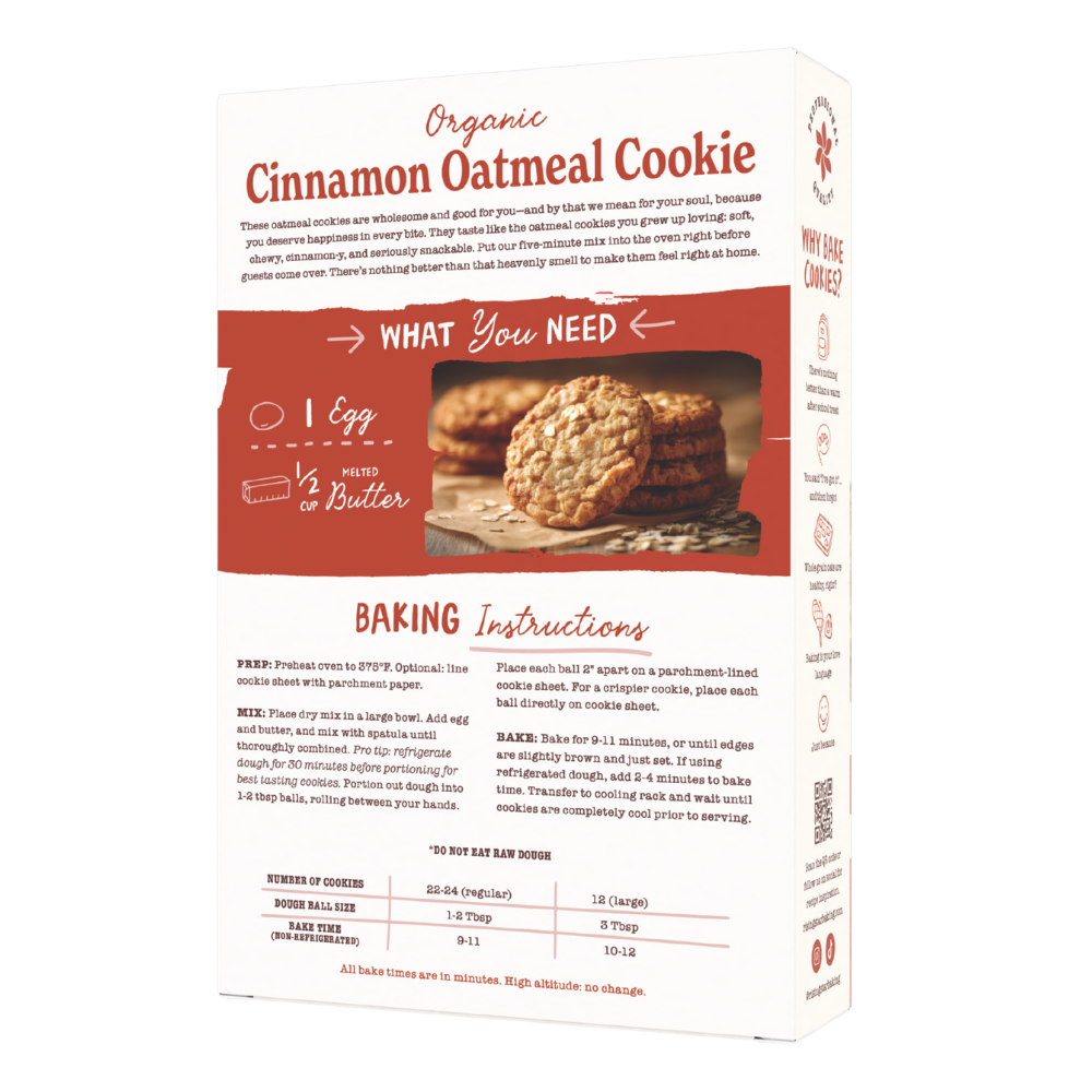 Cinnamon Oatmeal Cookie Mix
