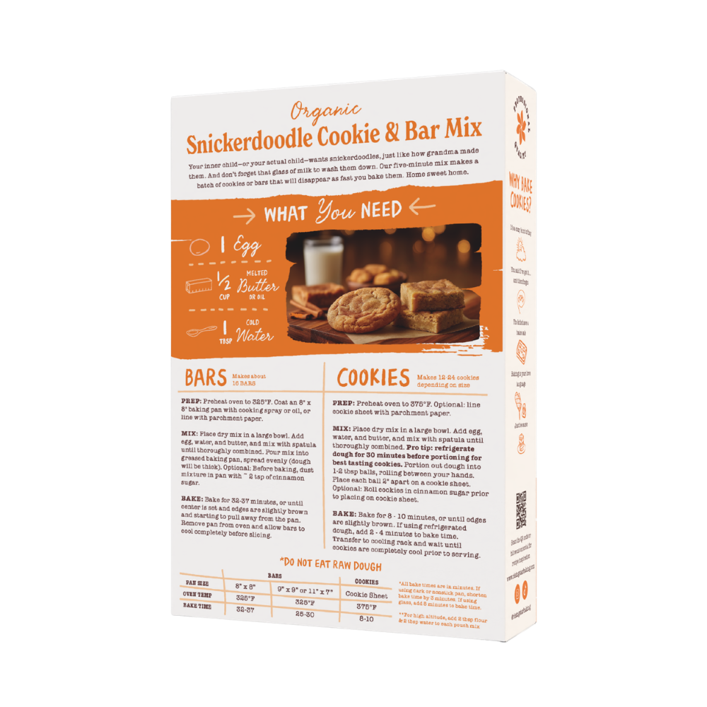Snickerdoodle Cookie & Bar Mix