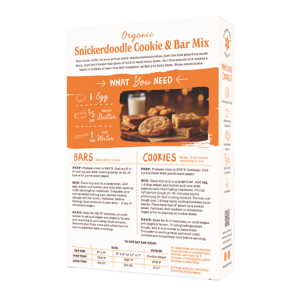 Snickerdoodle Cookie & Bar Mix